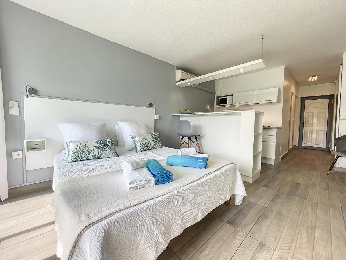 Blue Paradise Studio Avec Acces Privatif Plage Le Gosier  Exterior foto
